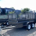 10x5 Tandem Box Trailer 2T GVM