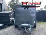8x5 Single Axle Enclosed Trailer with Drop Down Ramp - Image 4