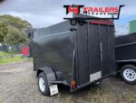 8x5 Single Axle Enclosed Trailer with Drop Down Ramp - Image 5