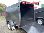 8x5 Single Axle Enclosed Trailer with Drop Down Ramp - Image 6