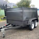 8x5 Box Trailer High Wall Tandem 2T GVM