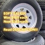 15” Wheels and Rim, Land Cruiser 6 Stud