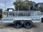 10x5 Box Trailer Galvanised 2T GVM - Image 3