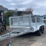 10x5 Box Trailer Galvanised 2T GVM