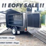 7x5 Lawn Mowing Trailer 1.4T GVM