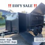 8x5 Lawn mowing Trailer 2T GVM