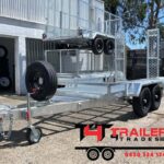 10x5 Galvanised Plant Trailer 3500kg GVM