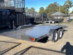 16x6.6ft Flatbed Car Trailer Manual Tilt 3.2T GVM - Image 7