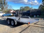 16x6.6ft Flatbed Car Trailer Manual Tilt 3.2T GVM - Image 11