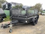 10x6 Box Trailer 2T GVM 600mm Cage