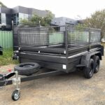 10x6 Box Trailer 2T GVM 600mm Cage