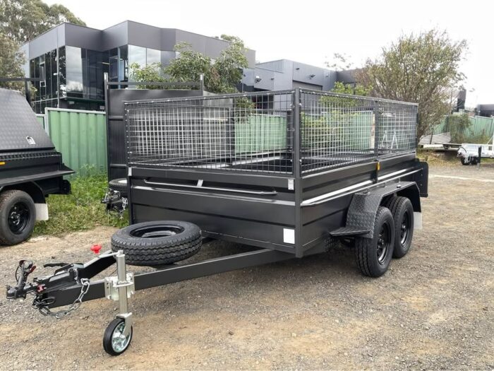 10x6 Box Trailer 2T GVM 600mm Cage - Image 1
