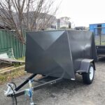 7x4 Enclosed Single Axle Trailer 750kgs GVM