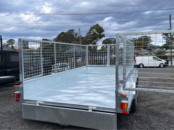 12x6 Box Trailer 3.2T GVM with 900mm Cage - Image 4