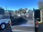 8x5 Tandem Box Trailer 2T GVM 600mm Cage - Image 5
