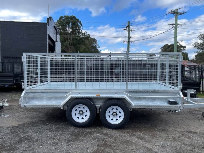 12x6 Box Trailer 3.2T GVM with 900mm Cage - Image 6