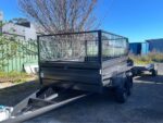 8x5 Tandem Box Trailer 2T GVM 600mm Cage - Image 2