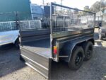 8x5 Tandem Box Trailer 2T GVM 600mm Cage - Image 7