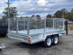 12x6 Box Trailer 3.2T GVM with 900mm Cage - Image 3