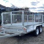 12x6 Box Trailer 3.2T GVM with 900mm Cage
