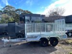 10x5 Galvanised Box Trailer 3T with Ramp , 900mm Cage and 1500mm Ramp - Image 4
