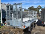 10x5 Galvanised Box Trailer 3T with Ramp , 900mm Cage and 1500mm Ramp - Image 5