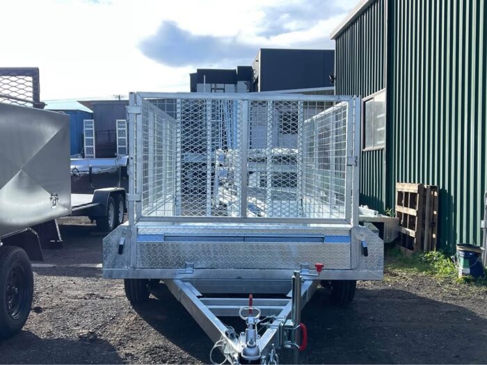 10x5 Galvanised Box Trailer 3T with Ramp , 900mm Cage and 1500mm Ramp - Image 6