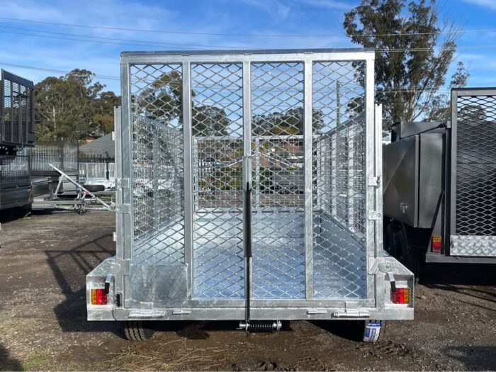 10x5 Galvanised Box Trailer 3T with Ramp , 900mm Cage and 1500mm Ramp - Image 7