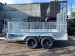 10x6 Galvanised Box Trailer 2T GVM, 600mm cage and 1500mm Mesh Ramp - Image 4