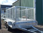 10x5 Galvanised Box Trailer 3T with Ramp , 900mm Cage and 1500mm Ramp - Image 8