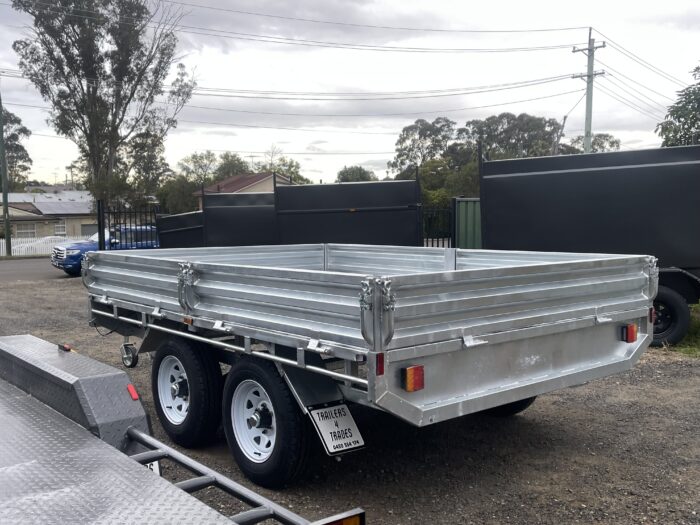 10x7 Table Top Trailer 3.5T GVM With Sides - Image 4