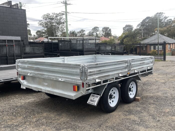 10x7 Table Top Trailer 3.5T GVM With Sides - Image 6