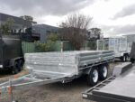 10x7 Table Top Trailer 3.5T GVM With Sides