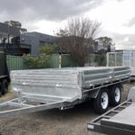 10x7 Table Top Trailer 3.5T GVM With Sides