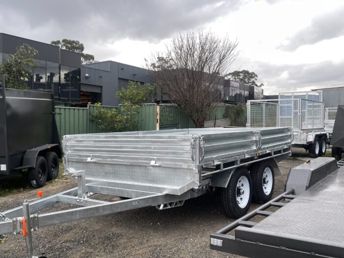 10x7 Table Top Trailer 3.5T GVM With Sides - Image 1
