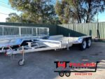 15x6.6ft Beaver Tail Car Trailer 3500kgs