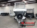 Tipper Trailer 10x5 Tandem Galvanised 3.5T GVM - Image 3