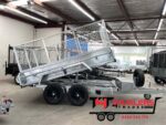 Tipper Trailer 10x5 Tandem Galvanised 3.5T GVM - Image 5
