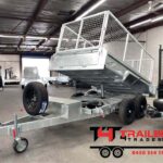 Tipper Trailer 10x5 Tandem Galvanised 3.5T GVM