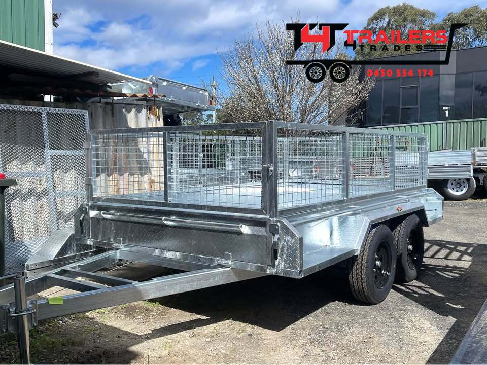 539313022_2596391794040278_1716063106185740245_n 10x6 Galvanised Box Trailer with 600mm Removable Cage 2Ton GVM - Image 1