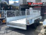10x6 Galvanised Box Trailer with 600mm Removable Cage 2Ton GVM - Image 3