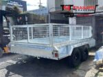10x6 Galvanised Box Trailer with 600mm Removable Cage 2Ton GVM - Image 4