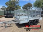 10x6 Box Trailer Tandem Heavy-Duty 3T GVM