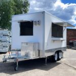 4m Food Trailer Tandem Big Box with HoneyComb Structure