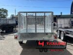 8x5 Single Axle Box Trailer 750kg GVM with Mesh Ramp - Image 6
