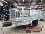 10x5 Box Trailer 2T GVM with 900mm Cage