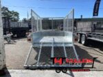 8x5 Single Axle Box Trailer 750kg GVM with Mesh Ramp - Image 8