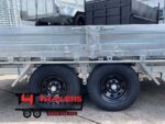 12x7 Table Top Trailer 3.5T GVM with Ramps and Headboard - Image 4