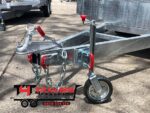 12x7 Table Top Trailer 3.5T GVM with Ramps and Headboard - Image 11