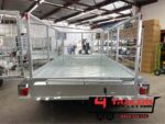 10x5 Box Trailer 2T GVM with 900mm Cage - Image 8